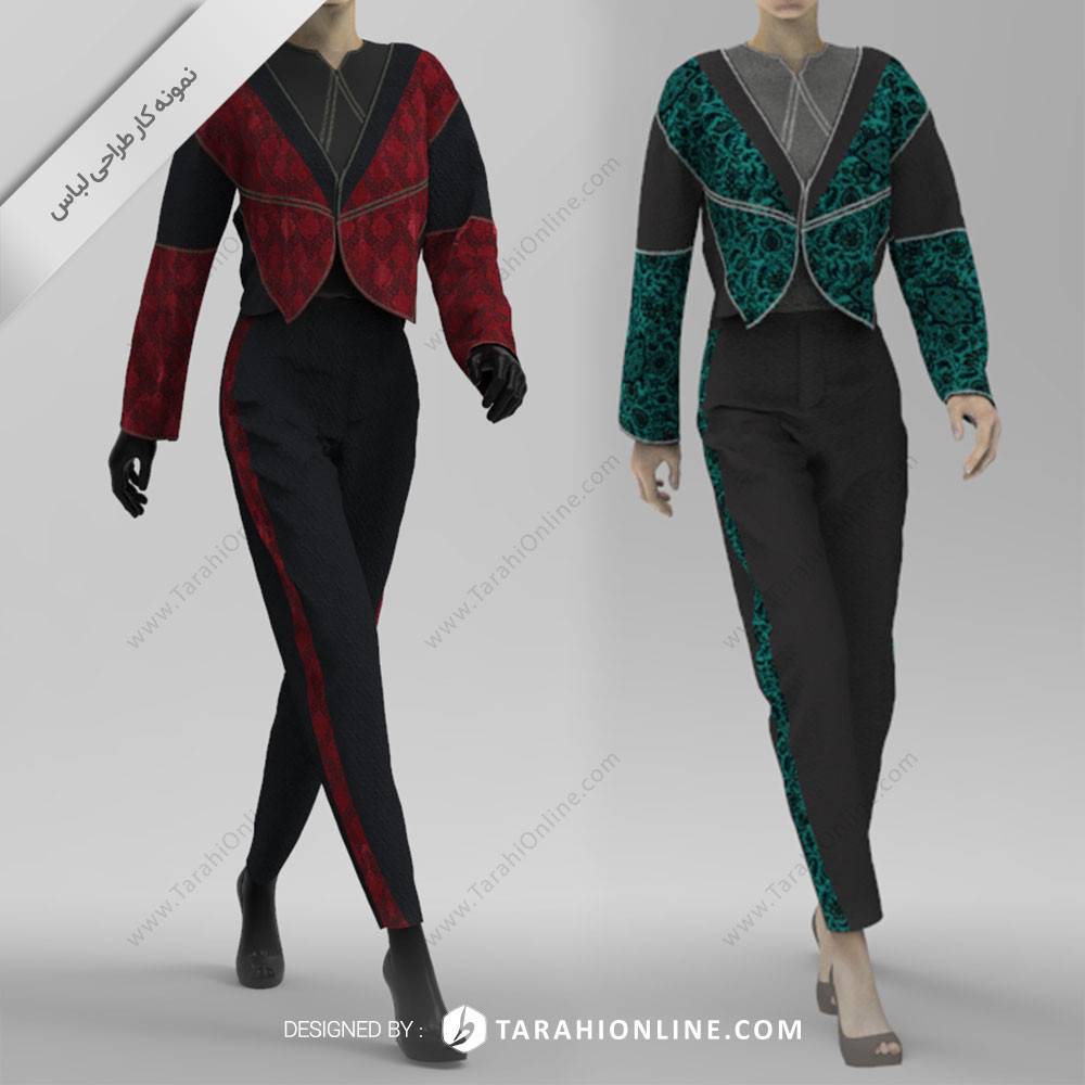 طراحی لباس زنانه 3